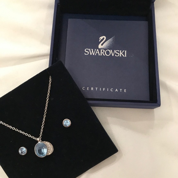 Swarovski Jewelry - Swarovski Necklace & Earrings Set